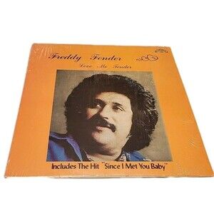 FREDDY FENDER: Love Me Tender LP Vinyl Record Album